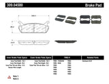 StopTech Performance 90-93 Mazda Miata Rear Brake Pads D525 Stoptech Brake Pads - Performance  AXOPROS