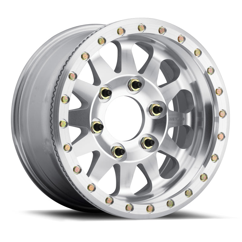 Method MR101 Beadlock 17x9 -12mm Offset 6x5.5 108mm CB Raw Machined w/BH-H24125 Wheel Method Wheels Wheels - Cast  AXOPROS