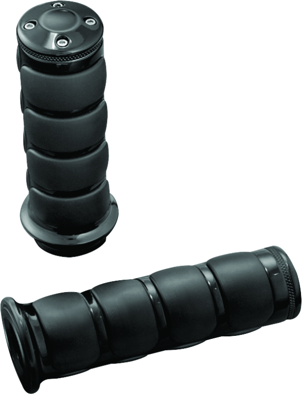 Kuryakyn ISO Grips Metric Cruisers Black Kuryakyn Grips  AXOPROS