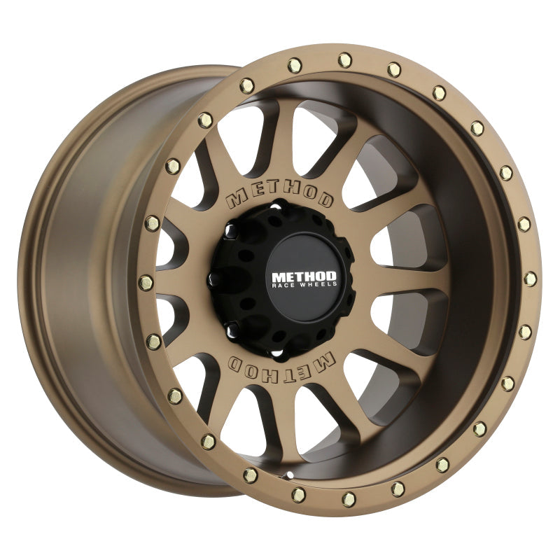 Method MR605 NV 20x12 -52mm Offset 8x6.5 121.3mm CB Method Bronze Wheel Method Wheels Wheels - Cast  AXOPROS