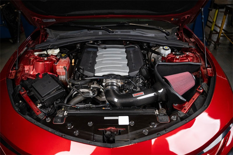 CORSA Performance Corsa 16-24 Chevrolet Camaro SS 6.2L V8 Carbon Fiber Open Element Air Intake - Dry Cold Air Intakes aftermarket performance part