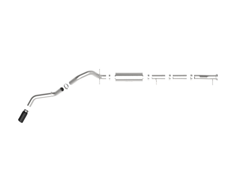 aFe Apollo GT Series 3in 409SS Cat-Back Exhaust w/ Black Tip 2020 GM 2500/3500HD V8 6.6L L8T aFe Catback  AXOPROS