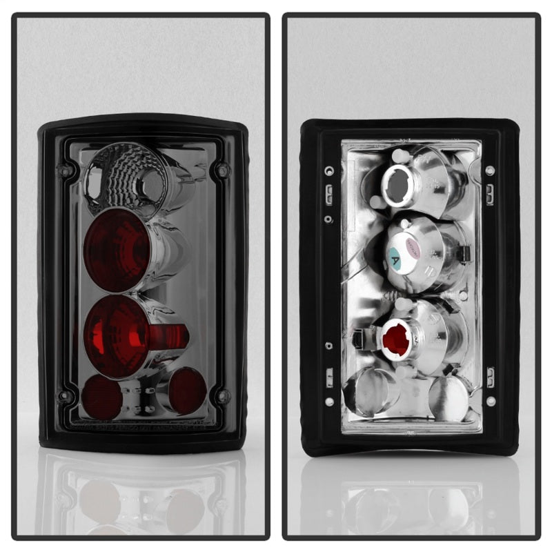 Spyder Ford Excursion 00-06/Econoline 150/250/350/450/550 95-06 Euro Tail Lights Smk ALT-YD-FEC00-SM SPYDER Tail Lights  AXOPROS