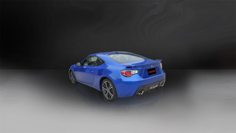 Corsa 2012-2020 Scion FRS / Subaru BRZ Polished Sport Cat-Back Exhaust CORSA Performance Catback  AXOPROS