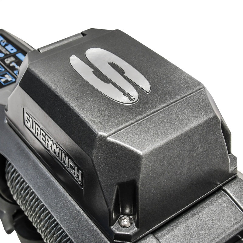 Superwinch 10000 LBS 12V DC 3/8in x 85ft Wire Rope SX 10000 Winch Superwinch Winches  AXOPROS