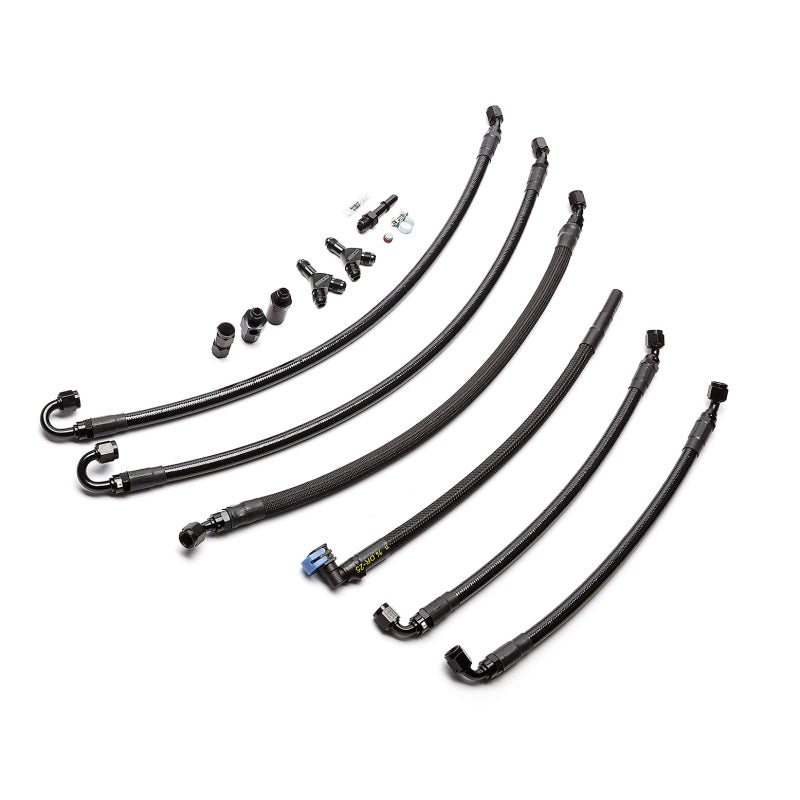 Cobb 08-21 Subaru STI Fuel Rail Line Kit COBB Fuel Lines  AXOPROS