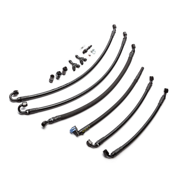 Cobb 08-21 Subaru STI Fuel Rail Line Kit COBB Fuel Lines  AXOPROS