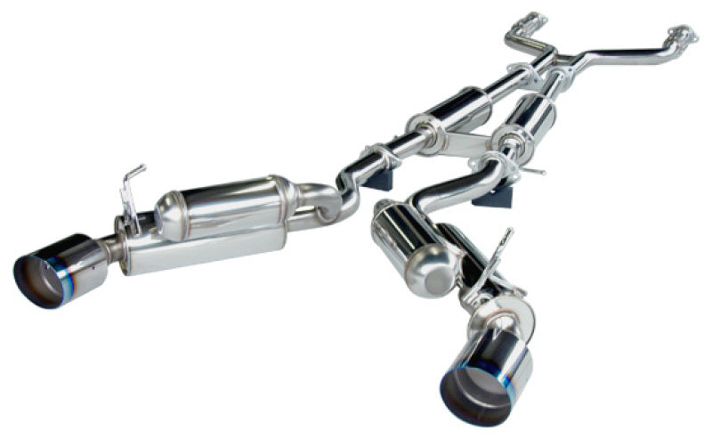 HKS 08-13 Infiniti G37 Coupe Dual Hi-Power Ti Tip Catback Exhaust (SUS304 NO COATING) HKS Catback  AXOPROS