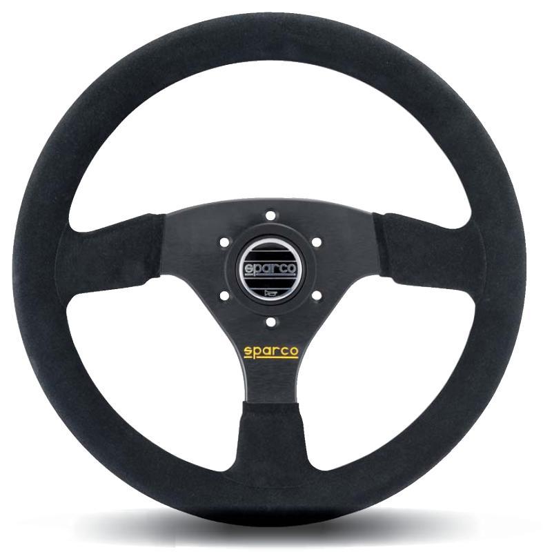 Sparco Steering Wheel 323 Suede Black SPARCO Steering Wheels  AXOPROS