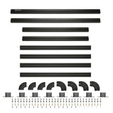 Westin EXP Roof Rack for Full Size EXP Truck Cap (RACK ONLY - NO CAP) 50x58in. - Tex. Blk Westin Bed Caps  AXOPROS