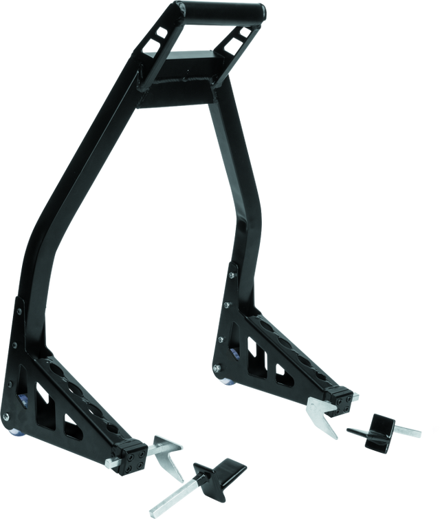 BikeMaster Universal Aluminum Stand - Rear - Black BikeMaster Bike Racks  AXOPROS