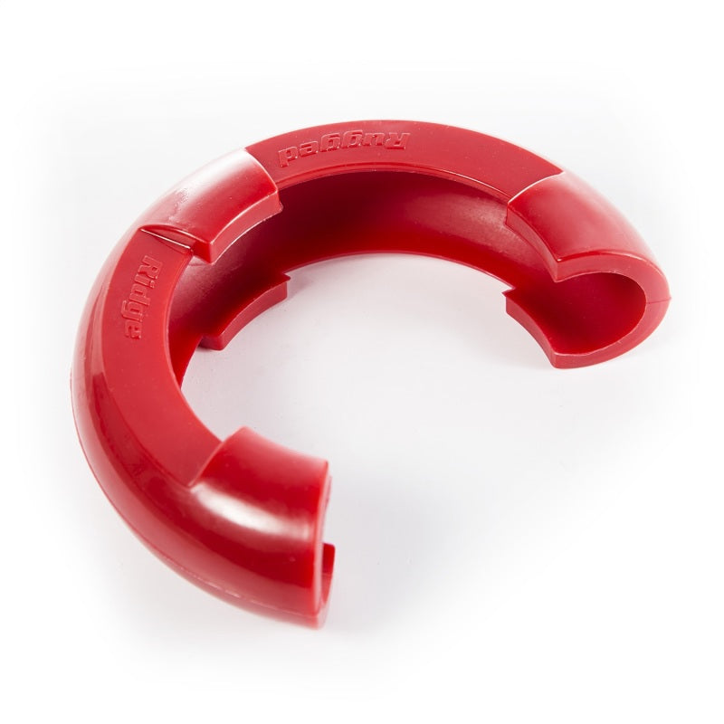 Rugged Ridge Red 7/8in D-Ring Isolator Kit Rugged Ridge Shackle Kits  AXOPROS