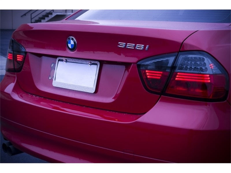 Spyder BMW E90 3-Series 06-08 4Dr LED Tail Lights Red Smoke ALT-YD-BE9006-LED-RS SPYDER Tail Lights  AXOPROS