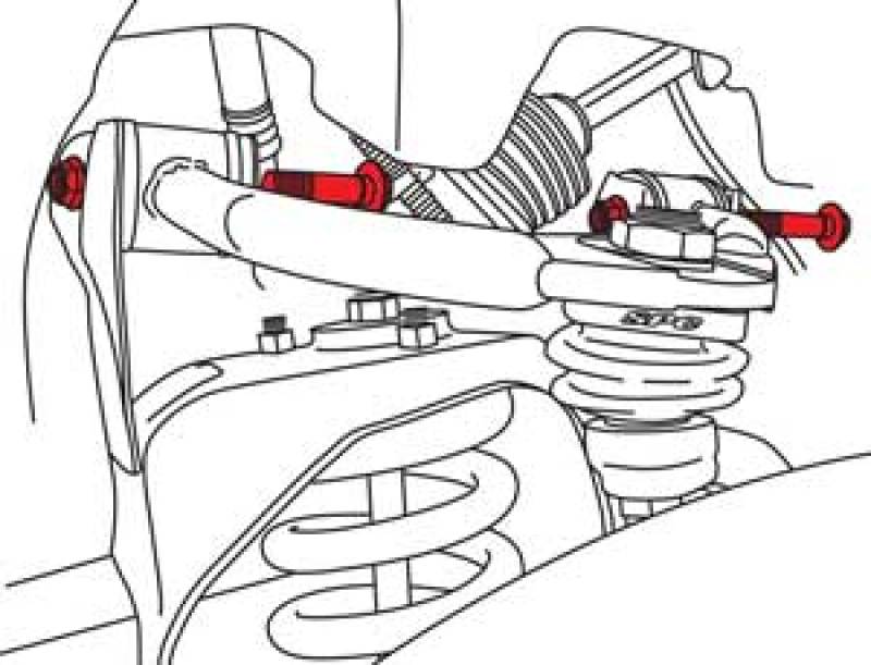 SPC Performance 04-13 Nissan Armada / 05-12 Pathfinder / 04-13 Titan UCA Mounting Bolt SPC Performance Control Arms  AXOPROS