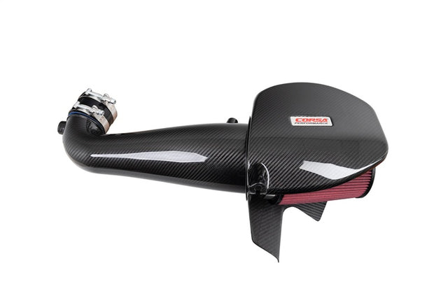 CORSA Performance Corsa 11-23 Dodge Challenger/Charger 5.7L V8 Carbon Fiber Open Element Air Intake - Dry Cold Air Intakes aftermarket performance part