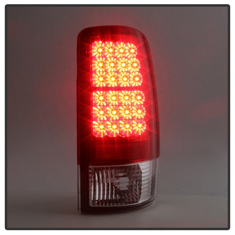 Spyder Chevy Suburban/Tahoe 1500/2500 00-06 LED Tail Lights Red Clear ALT-YD-CD00-LED-RC SPYDER Tail Lights  AXOPROS