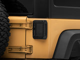 Raxiom 07-18 Jeep Wrangler JK LED Tail Lights- Black Housing (Smoked Lens) Raxiom Tail Lights  AXOPROS