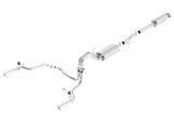 Borla 15-16 Ford F-150 2.7L/3.5L V6 / 5.0L V8 Ext. Cab Std. Bed CB Exh Touring Single Split Rear Ext Borla Catback  AXOPROS