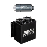 DeatschWerks DeatschWerks 2.5L Modular Surge Tank (Incl. 1 DW250iL In-Line Fuel Pump) Surge Tanks aftermarket performance part
