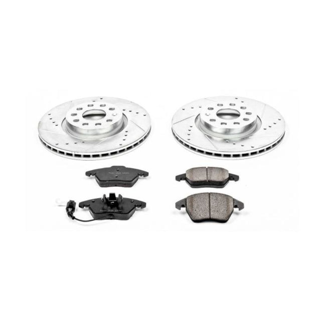 PowerStop Power Stop 06-13 Audi A3 Front Z23 Evolution Sport Brake Kit Brake Kits - Performance D&S aftermarket performance part