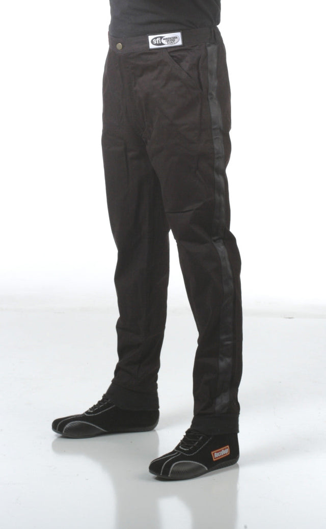 RaceQuip Black SFI-1 1-L Pants Large Racequip Racing Pants  AXOPROS