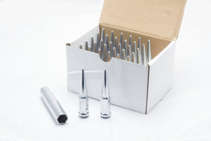 Wheel Mate Spiked Lug Nuts Set of 32 - Chrome 14x1.50 Wheel Mate Lug Nuts  AXOPROS