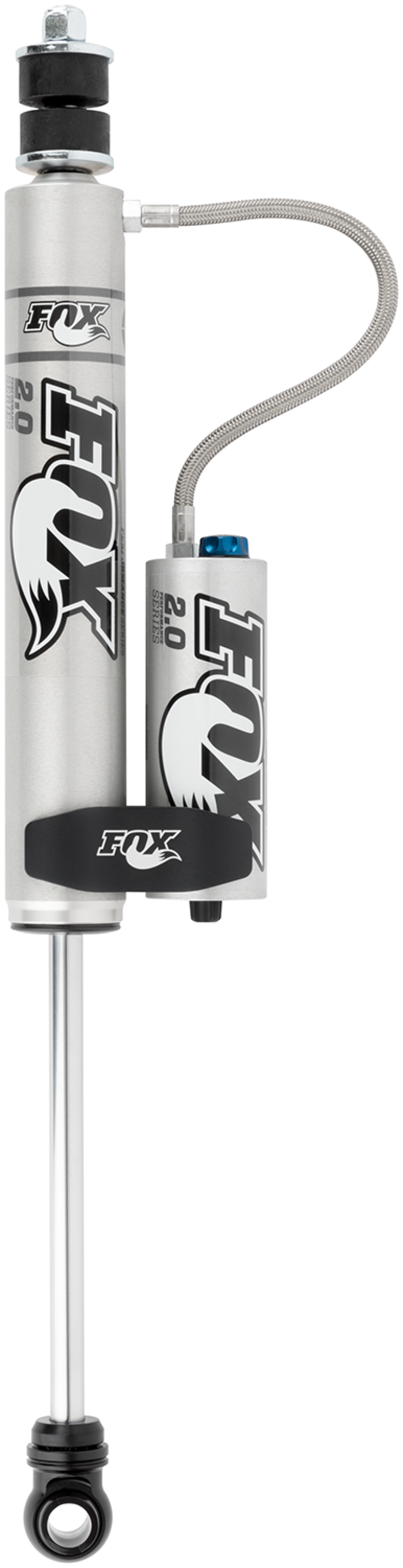 Fox 03+ 4Runner 2.0 Perf Series 9.1in. Smooth Body Remote Res. Rear Shock CD Adjuster / 0-1.5in Lift FOX Shocks and Struts  AXOPROS