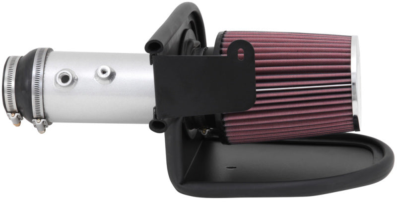 K&N 13-14 Honda Accord 3.5L V6 69 Series Typhoon Air Intake System - Silver Cold Air Intake Kit K&N Engineering Cold Air Intakes  AXOPROS