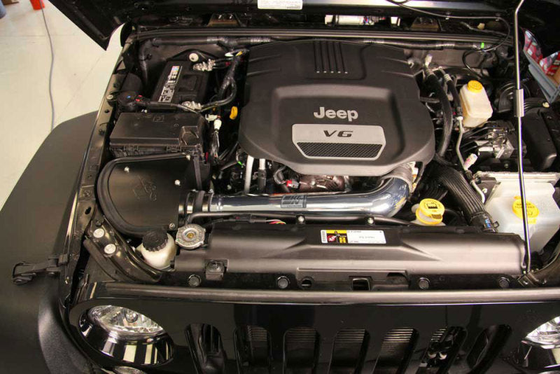 K&N 12-18 Jeep Wrangler V6-3.6L High Flow Performance Intake Kit (12-15 CARB Approved) K&N Engineering Cold Air Intakes  AXOPROS