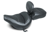 Mustang 18-21 Harley Heritage Classic Standard Deluxe Touring Recessed Passenger Seat - Black Mustang Motorcycle Passenger Motorcycle Seats  AXOPROS