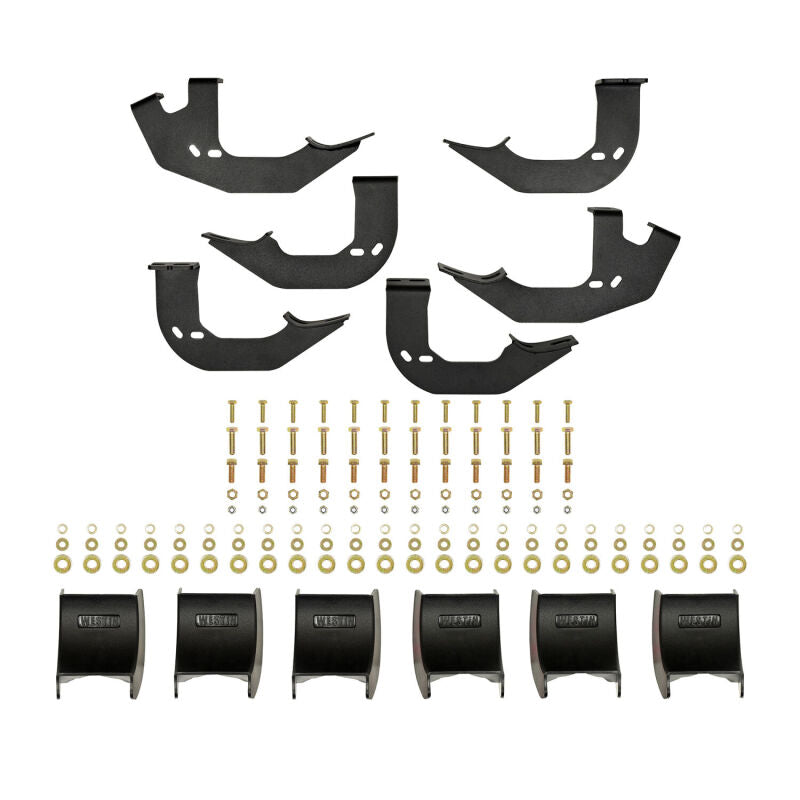 Westin 05-23 Toyota Tacoma Double Cab AT6 Running Boards - Black Westin Running Boards  AXOPROS