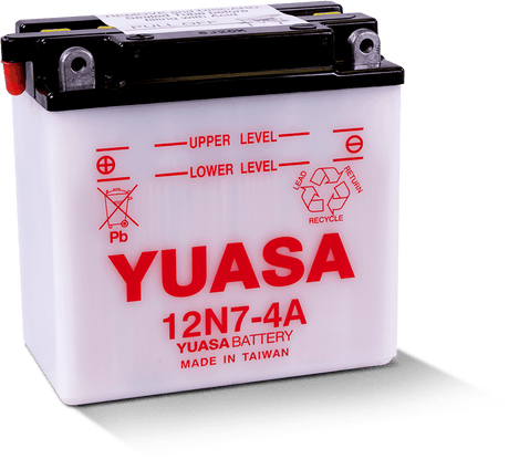 Yuasa 12N7-4A Conventional 12-Volt Battery Yuasa Battery Batteries  AXOPROS