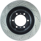 StopTech Slotted & Drilled Sport Brake Rotor Stoptech Brake Rotors - Slot & Drilled  AXOPROS