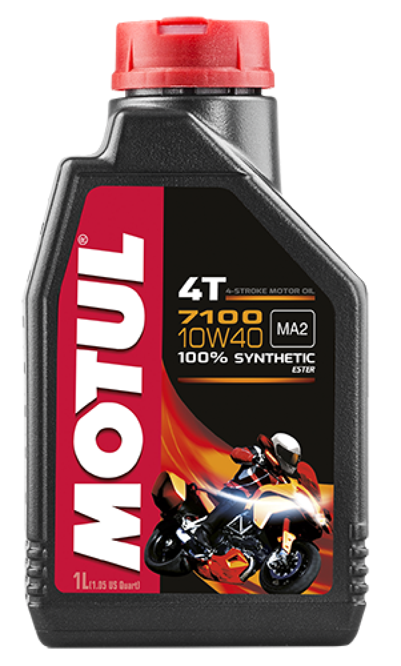 Motul 1L 7100 4-Stroke Engine Oil 10W40 4T Motul Motor Oils  AXOPROS