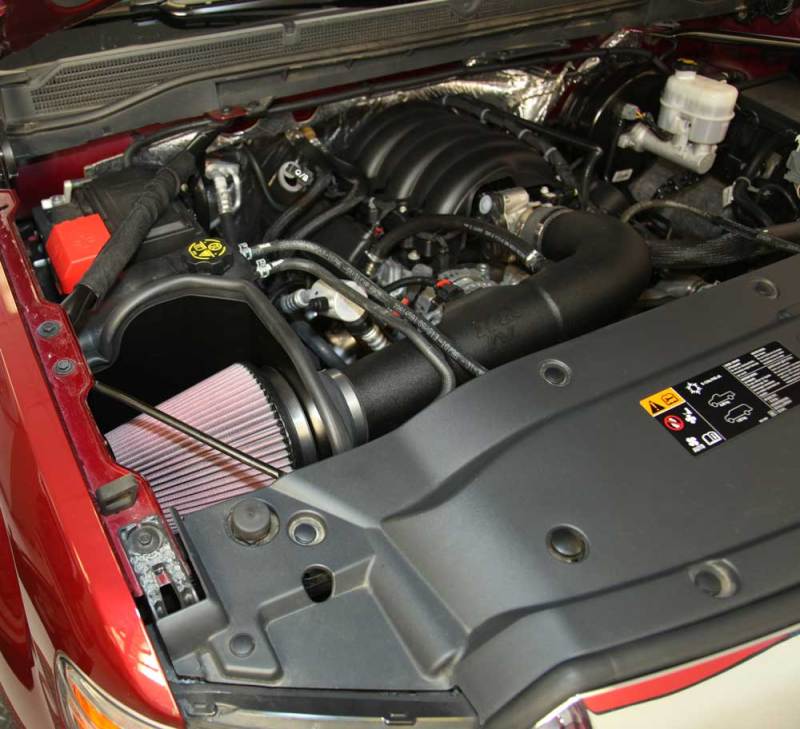 K&N 63 Series Aircharger Performance Intake Kit Chevy/GMC 14 Silverado/Sierra 4.3L V6 K&N Engineering Cold Air Intakes  AXOPROS
