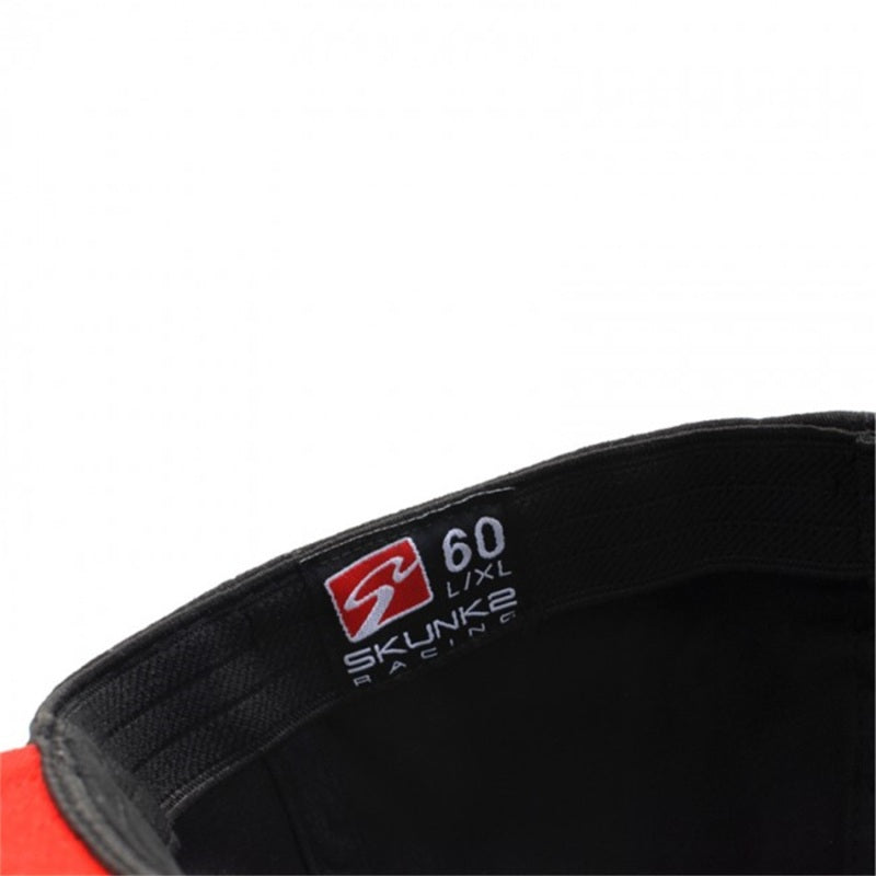 Skunk2 Team Baseball Cap Racetrack Logo (Black) - L/XL Skunk2 Racing Headwear  AXOPROS