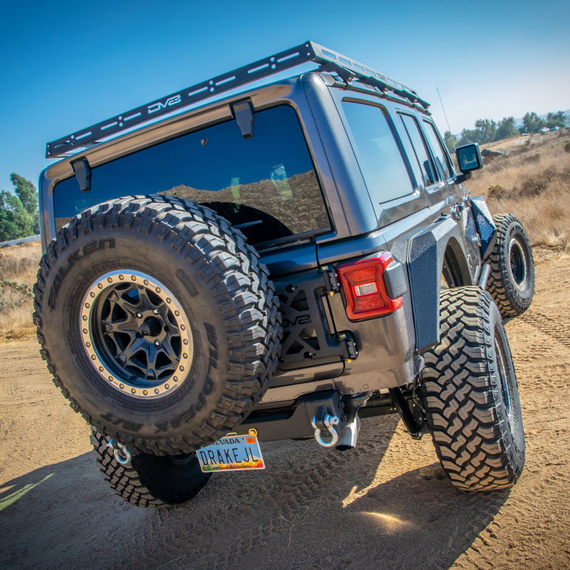 DV8 Offroad 18-21 Jeep Wrangler JL 4-Door Roof Rack DV8 Offroad Roof Rack  AXOPROS