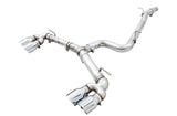 AWE Tuning Mk7 Golf R Track Edition Exhaust w/Chrome Silver Tips 102mm AWE Tuning Catback  AXOPROS
