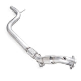 Stainless Works 2015-16 Mustang Downpipe 3in High-Flow Cats Factory Connection Stainless Works Downpipes  AXOPROS