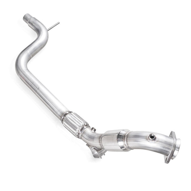 Stainless Works 2015-16 Mustang Downpipe 3in High-Flow Cats Factory Connection Stainless Works Downpipes  AXOPROS