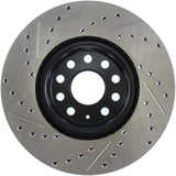 StopTech Slotted & Drilled Sport Brake Rotor Stoptech Brake Rotors - Slot & Drilled  AXOPROS
