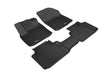 3D MAXpider 3D MAXpider 18-24 Volkswagen Atlas / Atlas Cross Sport 20-24 Kagu Black R1 R2 Floor Mats - Rubber aftermarket performance part