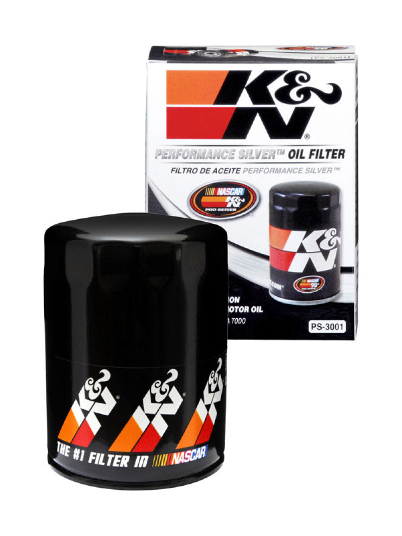 K&N Oil Filter for Ford/Audi/VW/Toyota/Mercury/Mazda/Nissan/Dodge/Lincoln/Volvo 3.656in OD K&N Engineering Oil Filters  AXOPROS