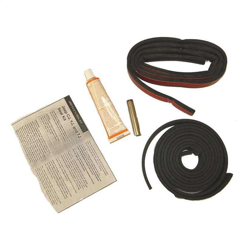 Omix Hardtop Seal Kit with Sealant 76-06 CJ & Wrangler OMIX Hard Top Accessories  AXOPROS