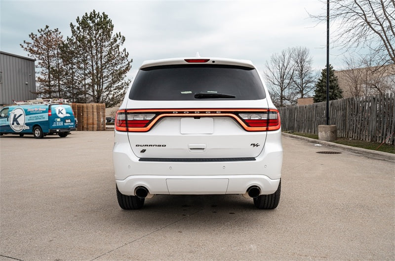Corsa 2011-2025 Dodge Durango Xtreme 2.5in Cat-Back Dual Rear Exit w/ Single 4.5in Black PVD Tips CORSA Performance Catback  AXOPROS
