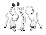 AWE Tuning Audi B9 RS 5 Sportback Touring Edition Exhaust-Non Resonated- Diamond Black RS Style Tips AWE Tuning Catback  AXOPROS