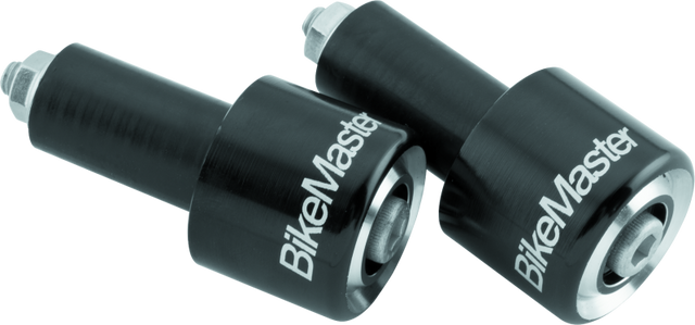 BikeMaster Anodized Aluminum Barend Pair - Black BikeMaster Handlebars  AXOPROS