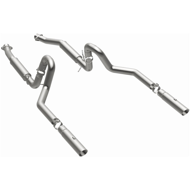 MagnaFlow 99-04 Mustang Mach 1 V8 4.6L Dual Split Rear Exit Stainless Cat-Back Performance Exhaust Magnaflow Catback  AXOPROS
