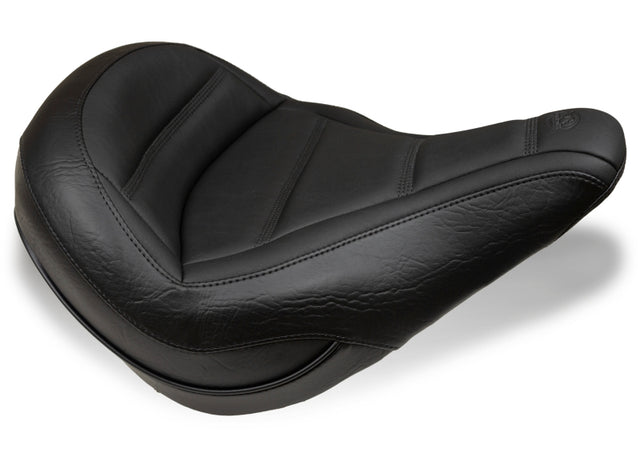 Mustang Motorcycle Mustang 18-21 Harley Softail Slim Standard Touring Solo Seat - Black Solo Motorcycle Seats aftermarket performance part