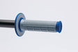 Renthal MX Dual Compound Grips Tapered 1/2 Waffle - Grey/ Blue Renthal Grips  AXOPROS